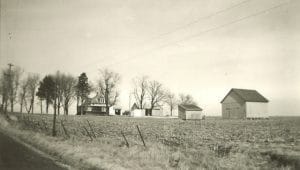 Image of the Curtis Farmstead 1957